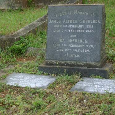 SHERLOCK James Alfred 1865-1945 &amp; Ida 1876-1954