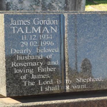 TALMAN James Gordon 1934-1996