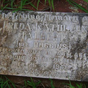 TALBERT Freda Kathleen nee HUGGINS -1940