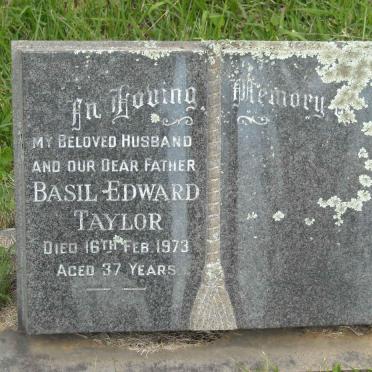 TAYLOR Basil Edward -1973