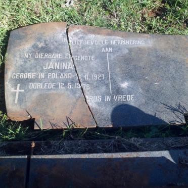 TALJAARD Janina 1927-1978