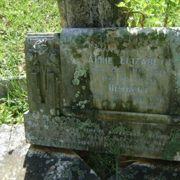 TAYLOR Herbert -1946 &amp; Annie Elizabeth -1946