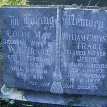 TRAILL William Chrystal 1887-1972 &amp; Edith May 1893-1970