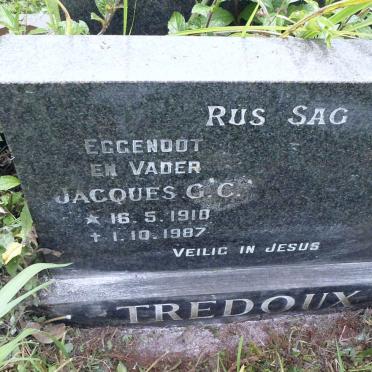TREDOUX Jacques G.C. 1910-1987