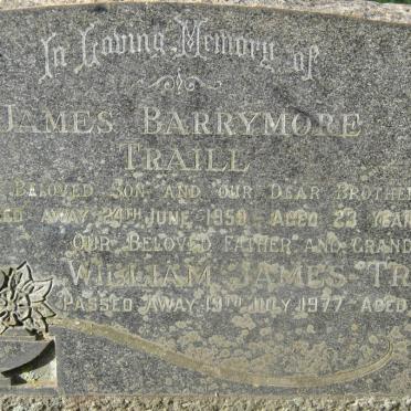 TRAILL William James -1977 :: TRAILL James Barrymore -1950