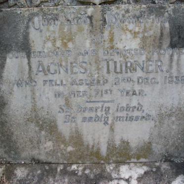 TURNER Agnes -1938