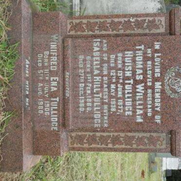 TULLIDGE Thomas William Huish 1877-1938 &amp; Isabella Hill 1880-1960 :: TULLIDGE Winifred Ena 1906-1980