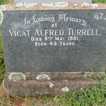 TURRELL Vicat Alfred -1961