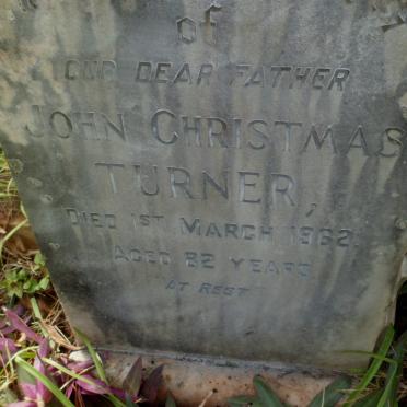 TURNER John Christmas -1962