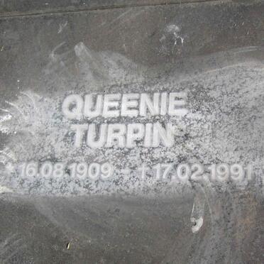 TURPIN Queenie 1909-1999