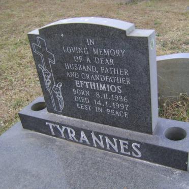 TYRANNES Efthimios 1936-1997