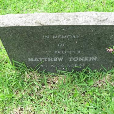 TONKIN Matthew -1970