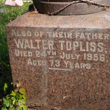 TOPLISS Walter -1956