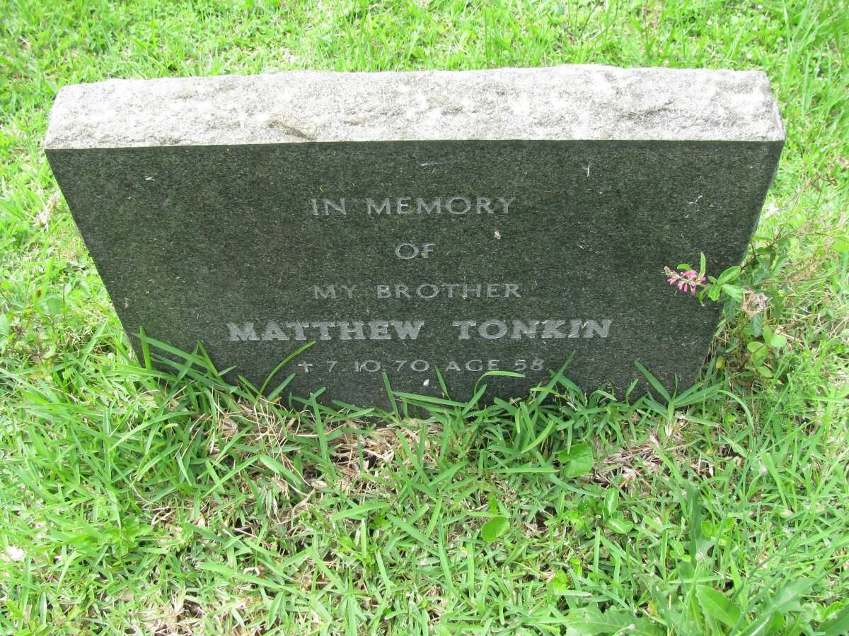 TONKIN Matthew -1970