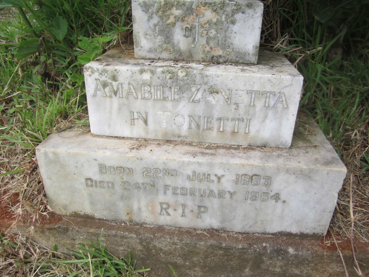 TONETTI Amabile Zanetta 1883-1964