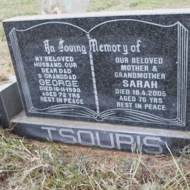 TSOURIS George -1990 &amp; Sarah -2005