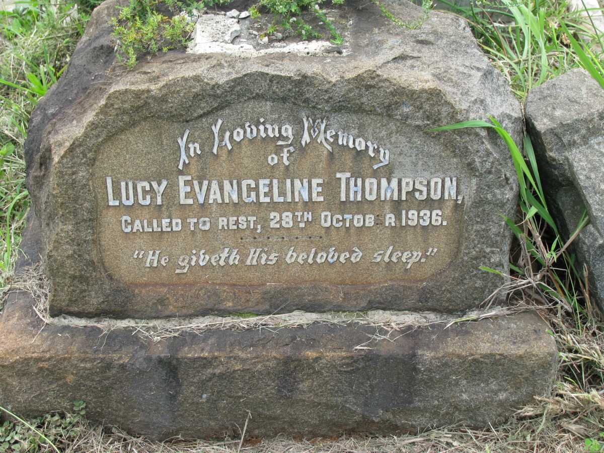 THOMPSON Lucy Evangeline -1936