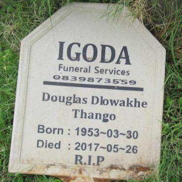 THANGO Douglas Dlowakhe 1953-2017