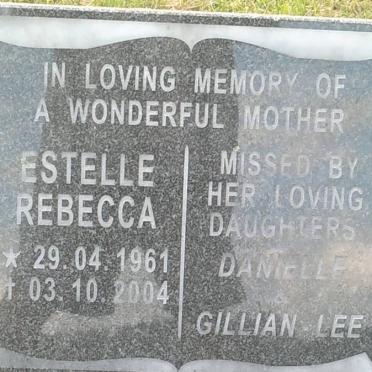 THOMPSON Estelle Rebecca 1961-2004