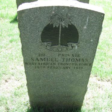 THOMAS Samuel -1919