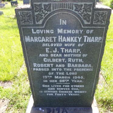 THARP Margaret Hankey -1945