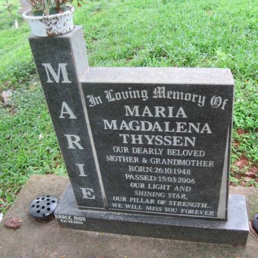 THYSSEN Maria Magdalena 1948-2006