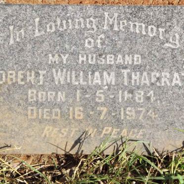 THARRATT Robert William 1884-1974