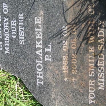 THOLAKELE P.L. 1962-2002