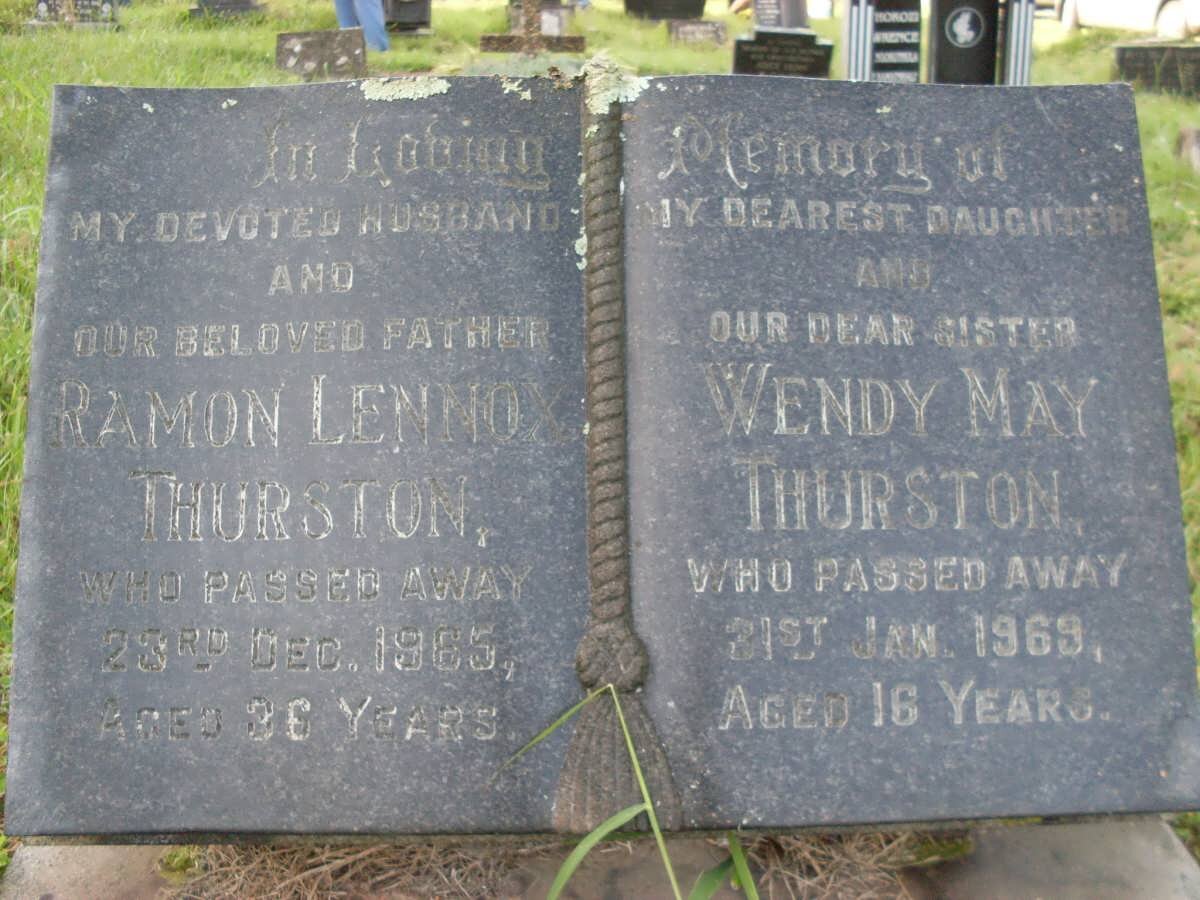 THURSTON Ramon Lennox -1965 :: THURSTON Wendy May -1969