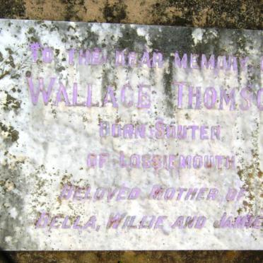 THOMSON Wallace nee SOUTER -1937