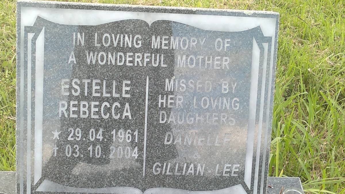 THOMPSON Estelle Rebecca 1961-2004