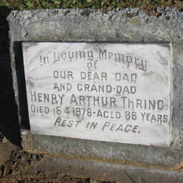 THRING Henry Arthur -1976