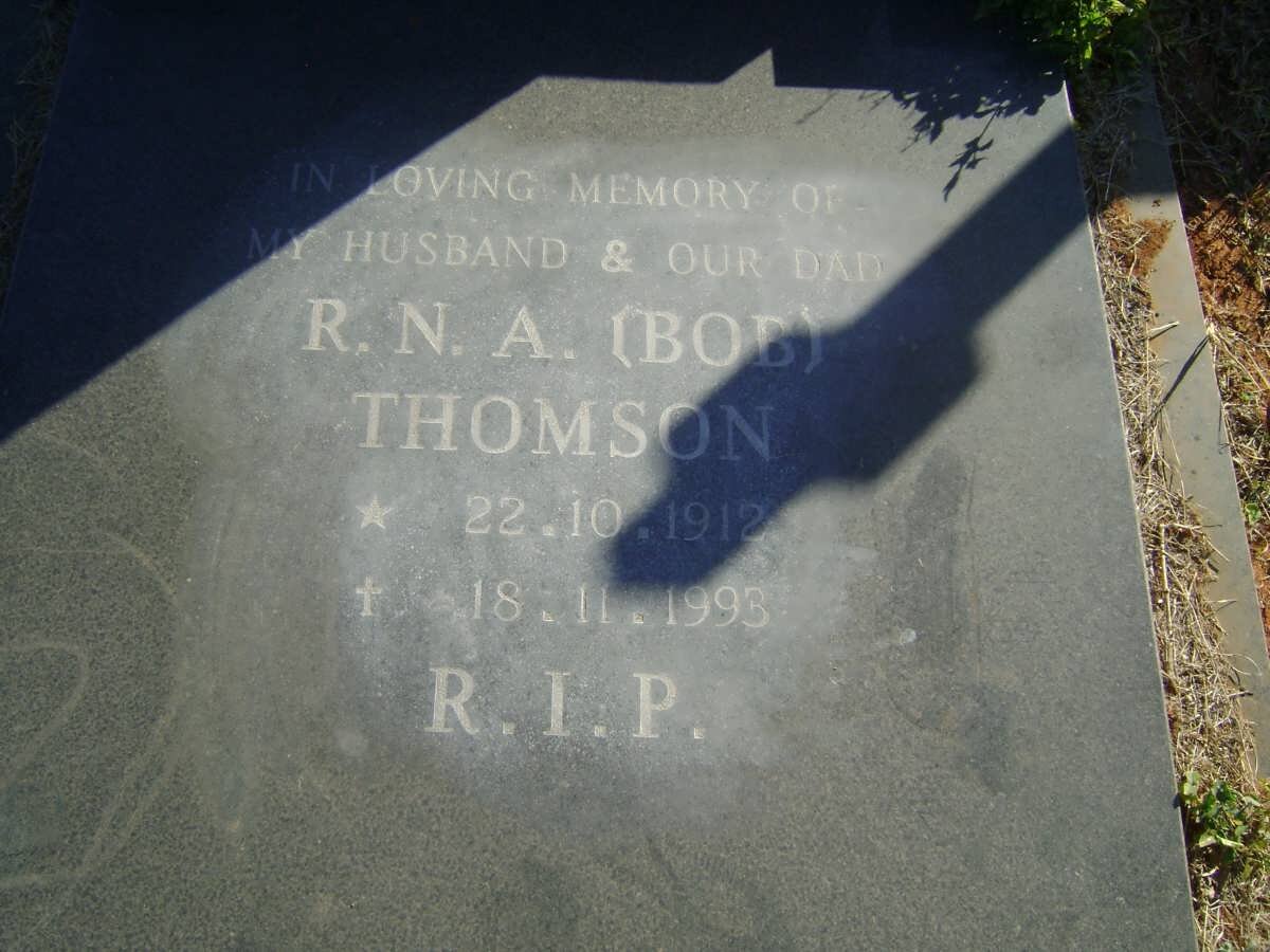 THOMSON R.N.A. 1912-1993