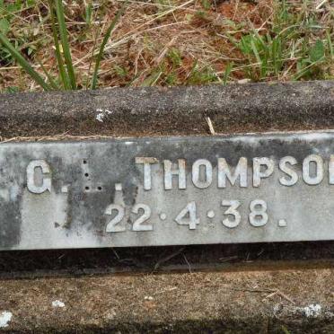 THOMPSON G.L. -1938