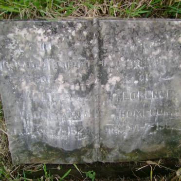 THOMPSON Walter -1929 &amp; Florence 1952 