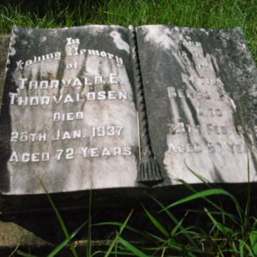 THORVALOSEN Thorvald E. -1937 &amp; Petra Benedict -1959