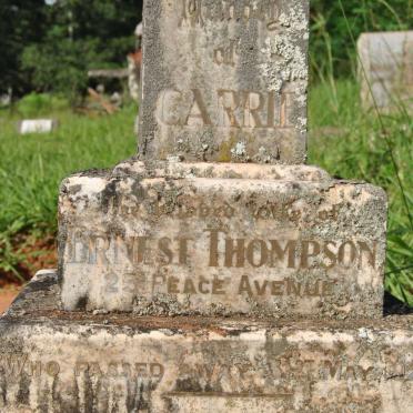 THOMPSON Carrie -1928