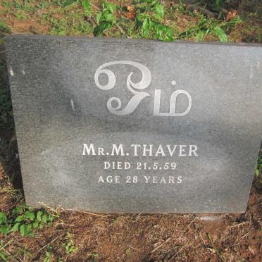 THAVER M. -1959