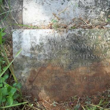 THOMPSON Arthur Andrew, Green -1959 &amp; Winnie -1967