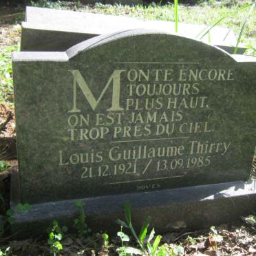 THIRRY Louis Guillaume 1921-1985