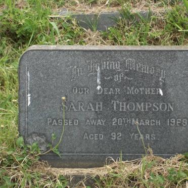 THOMPSON Sarah -1968