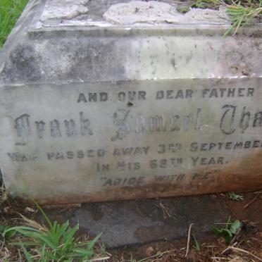 THACKER Frank Samuel -1955