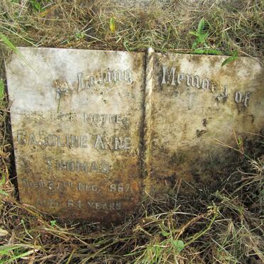 THOMAS Caroline Anne -1967