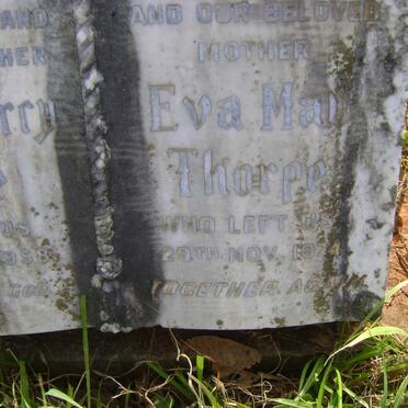 THORPE William Percy -1958 &amp; Eva May -1974