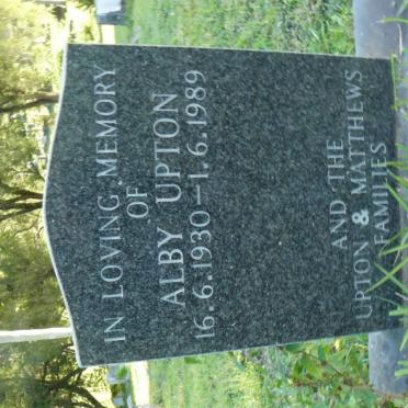 UPTON Alby 1930-1989