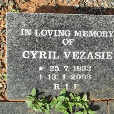 VEZASIE William J. 1904-1964 &amp; Maud A. 1910-1979 :: VEZASIE Cyril 1933-2003 