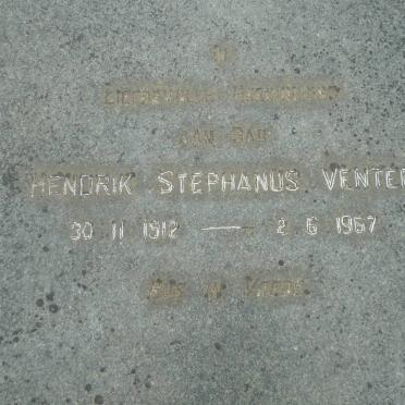 VENTER Hendrik Stephanus 1912-1967