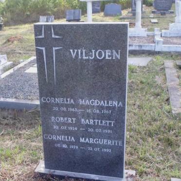VILJOEN Robert Bartlett 1924-1991 :: VILJOEN Cornelia Marguerite 1929-1992 :: VILJOEN Cornelia Magdalena 1963-1967