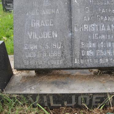 VILJOEN Christiaan J.A. 1907-1973 &amp; Grace 1917-1988