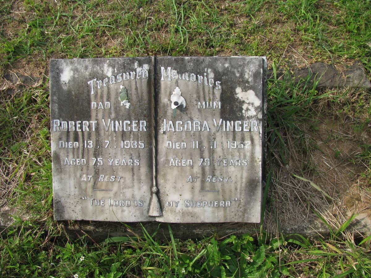 VINCER Robert -1935 &amp; Jacoba -1962